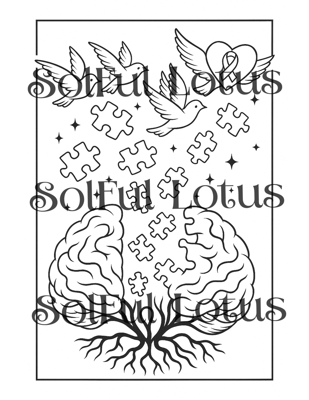 The Quiet Storm Within: Epilepsy Awareness Coloring Book